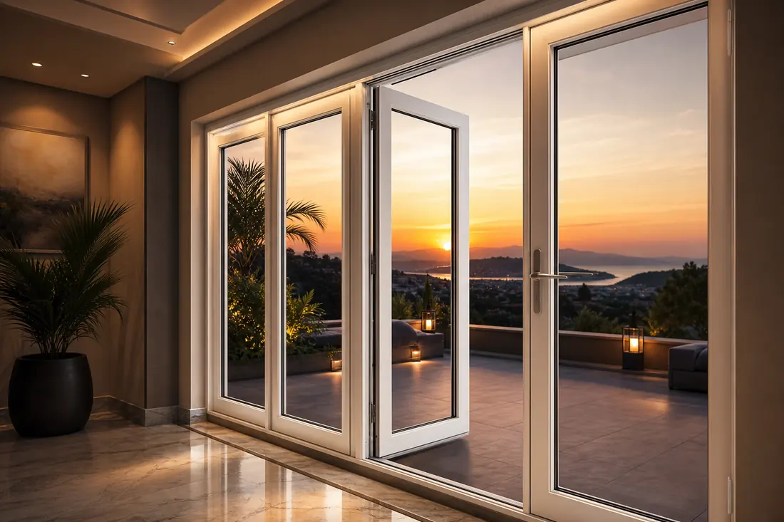 UPVC doors installed at Tamil Nadu residence
